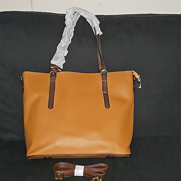 Large Leather Tote - Picture 3 of 4